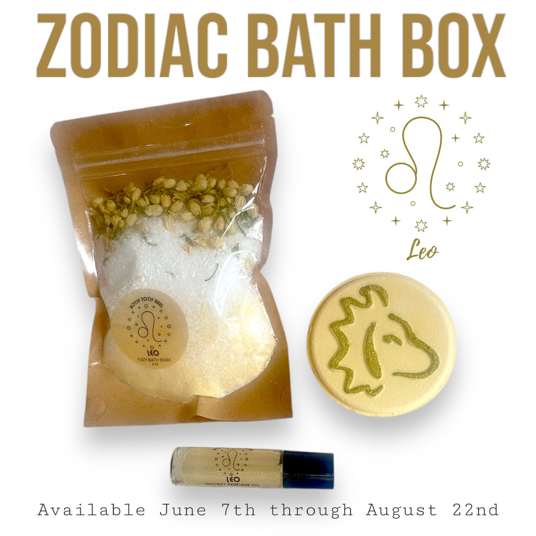 Zodiac Bath Box | Leo - Hotsy Totsy Haus