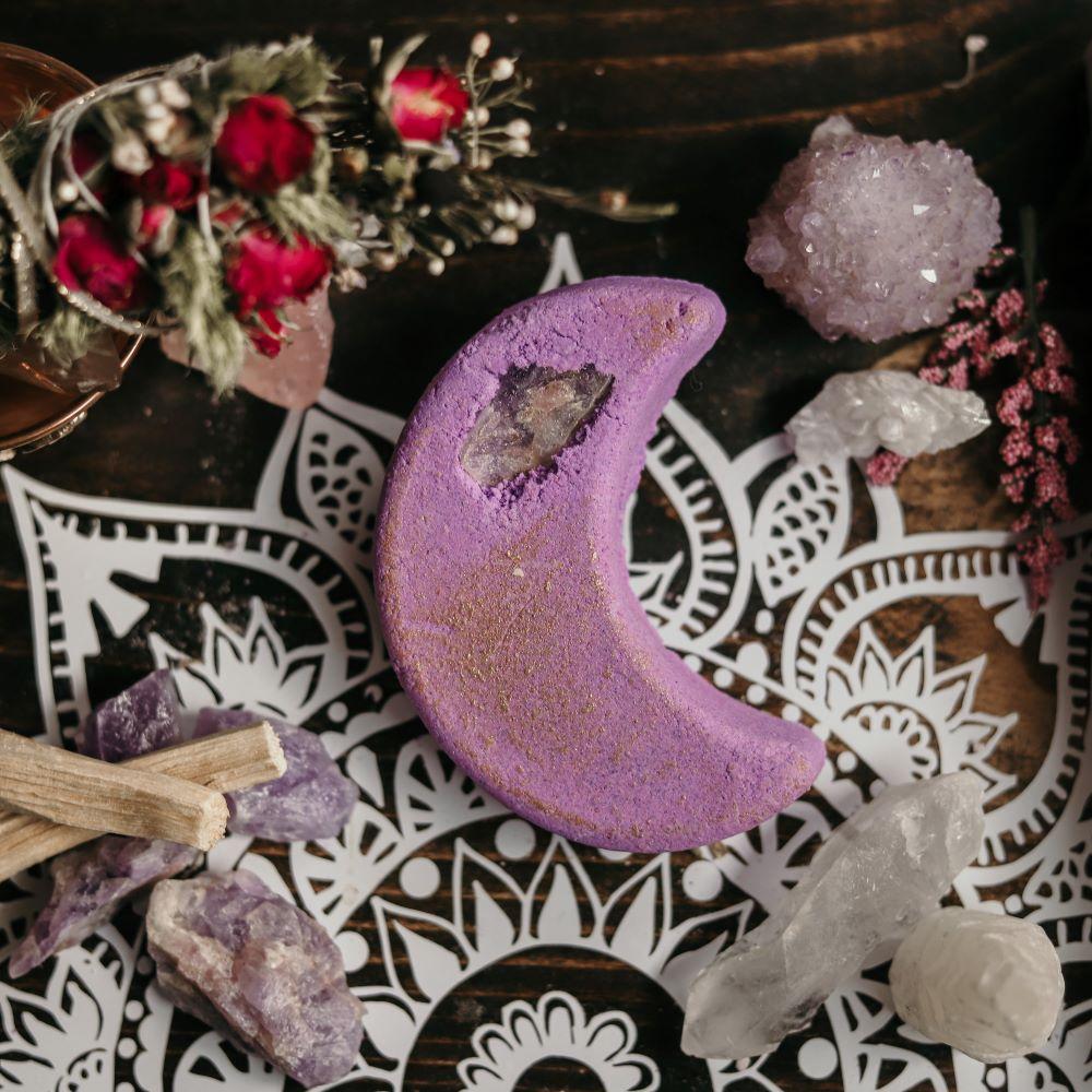 Amethyst Moon Bath Bomb - Hotsy Totsy Haus