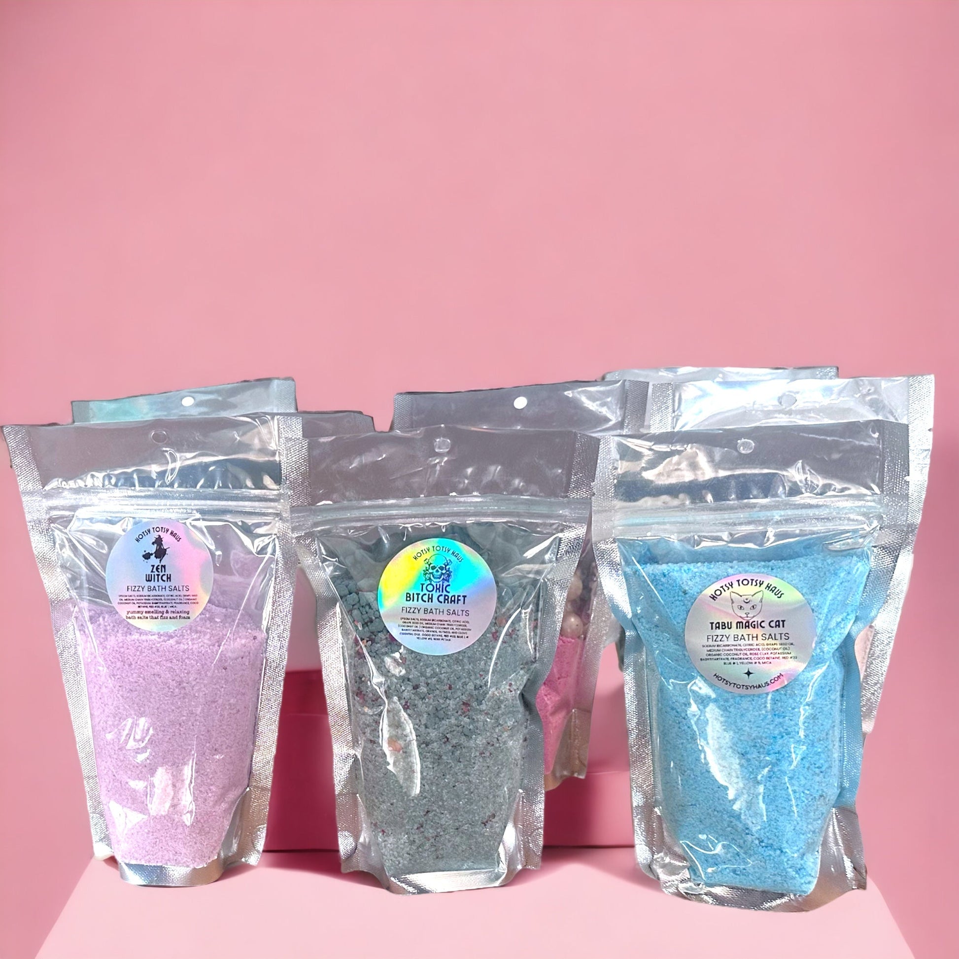 Fizzy Bath Salts - Hotsy Totsy Haus