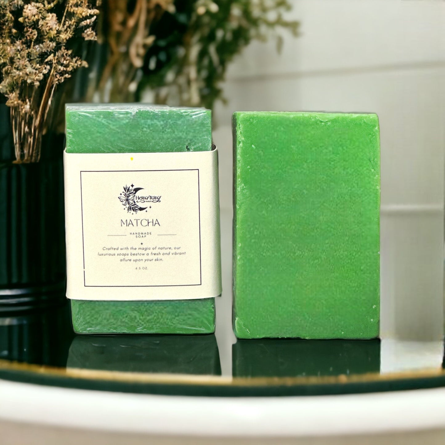 Matcha Vegan Palm Free Soap - Hotsy Totsy Haus