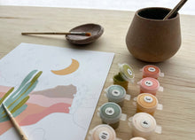 Load image into Gallery viewer, Zen Desert Meditative Art Paint by Number Kit + Easel - Hotsy Totsy Haus